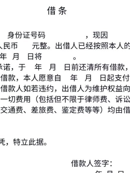 白条借款：风险与机遇图解