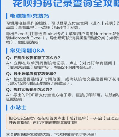 花呗记录查询：不止是账单背后